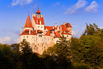 Bran Castle, most commonly known as 'Dracula's Castle' perched atop a 60m peak in the centre of Bran village with it's fairytale turrets and Mediterranean whitewashed walls, built by Saxons from Braso...