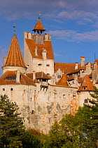 Bran Castle, most commonly known as 'Dracula's Castle' perched atop a 60m peak in the centre of Bran village with it's fairytale turrets and Mediterranean whitewashed walls, built by Saxons from Braso...