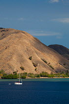 View of bay at Gili Lawa Dalat near Komodo Island, Indonesia 2009