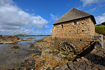 Tide mill, Ile de Brehat, Cotes d'Armor, Brittany, France