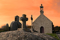 Chapelle de Pontusval, Brignogan-plage ,Finistee, Brittany, France