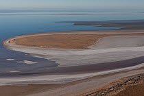 Aerial of southern end of Lake Eyre North, Lake Eyre National Park, South Australia, June 2011