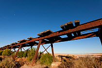 Old Ghan Railway line along the Oodnadatta Track, South Australia, June 2011
