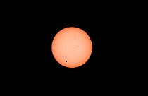Transit of Venus, as seen from North Queensland, Australia, 6th June 2012 at 9.43.