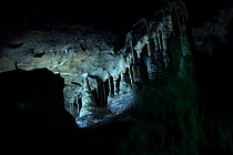 Poole's Cavern. Buxton Peak District, Derbyshire, UK, December.
