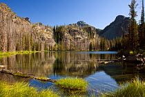 Echo Lake in the Seven Devils Mountains -  part of the Seven Devils - Hells Canyon Wilderness area, Idaho, USA, September 2011