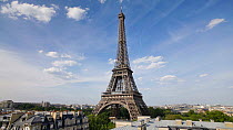 Timelapse of the Eiffel Tower, Paris, France, 2011.