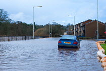 Flooding on the River South Esk, 23rd December 2012