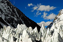 View of the Godwin-Austen Glacier, Central Karakoram National Park, Pakistan, June 2007.