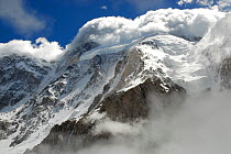 Broad Peak (8,047m), Central Karakoram National Park, Pakistan, June 2007.