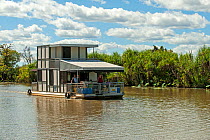 Mary River Houseboats on Mary River's Corroboree Billabong, Northern Territory, Australia, July 2010