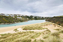 Crantock Beach, Newquay, Cornwall, England, October 2012.