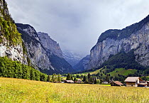 Lauterbrunnen Valley, Bernese Oberland, Switzerland, June 2012.