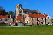 Cley Village Green and Church, North Norfolk, May 2013