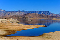 Landscape of Lake Isabella reservoir, Kern County, California, USA, November 2012