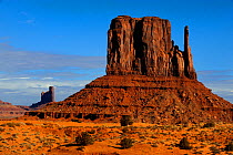 West Mitten Butte, Monument Valley Navajo Tribal Park, Arizona, USA  December 2012