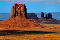 Merrick Butte, Monument Valley Navajo Tribal Park, Arizona, USA.  December 2012.