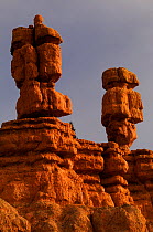 Rock formations in Red Canyon, Dixie National Forest, Utah, USA December 2012