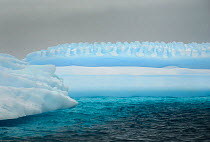 Icebergs in Iceberg Alley, Pleneau Island, Antarctica.