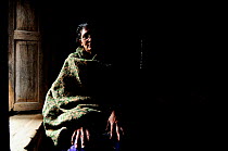 Thuli Maya Fuyal, widow, in her small room in Kathmandu. In Nepal women who lose their husbands lose their own identity. Are rejected and forced to leave their homes. In many cases, they become victim...