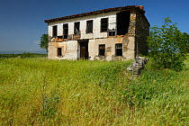 Abandoned house, Plevun, Eastern Rhodope Mountains, Bulgaria, May 2013.