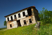 Abandoned house, Plevun, Eastern Rhodope Mountains, Bulgaria, May 2013.
