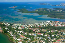 Aerial View of Noumea, South Province, New Caledonia.