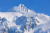 Winter view of Mount Shuksan from Heather Meadows Recreation Area, , Washington, USA. March 2013.