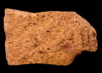 Rhyolite, an igneous, volcanic rock, of felsic (silica-rich) composition.