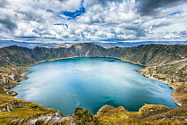 Quilota Crater Lake, Cotopaxi Province, Ecuador, September 2010.