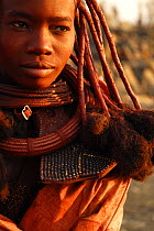 Portrait of a Himba woman. Kaokoland, Namibia, September 2013.