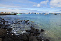 Marina in San Christobal, Galapagos Islands, August 2010.