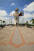 El Faro - City Lighthouse at the top of Santa Ana Hill.  Guayaquil, Ecuador