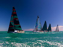 Fleet race during the 2013 Key West Race Week, Florida. All non-editorial uses must be cleared individually.