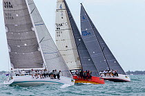 Sailboats racing during 2013 Key West Race Week, Florida. All non-editorial uses must be cleared individually.