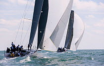 Sailboats racing during 2013 Key West Race Week, Florida. All non-editorial uses must be cleared individually.