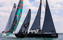 Sailboats, including 'Quantum', racing during 2013 Key West Race Week, Florida. All non-editorial uses must be cleared individually.