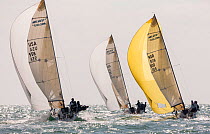 Sail boats racing during 2013 Key West Race Week, Florida. All non-editorial uses must be cleared individually.