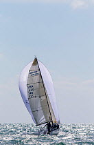 Sail boat racing in Key West Race Week 2013, Florida. All non-editorial uses must be cleared individually.