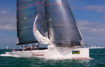 'Shockwave' racing in Key West Race Week 2013, Florida. All non-editorial uses must be cleared individually.