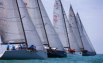 Boats racing in Key West Race Week 2013, Florida. All non-editorial uses must be cleared individually.