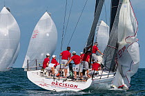 'Decision' races in Key West Race Week 2013, Florida. All non-editorial uses must be cleared individually.