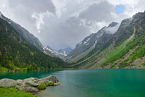 Lac de Gaube, Pyrenees National Park, Hautes Pyrenees, France, July 2013.