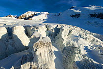 Southern Elbrus glacier, Kabardino-Balkaria, northern Caucasus Mountains, October 2013.