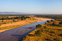 Luangwa River, North Luangwa National Park, Zambia. June 2013.