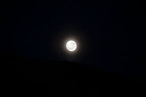 Full moon, Richtersveld, Northern Cape, South Africa, August.