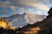 Giants castle mountain, Drakensberg, KwaZulu-Natal, South Africa, July 2009.