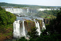 Iguassu Falls at Iguacu National Park, Foz do Iguacu, Parana State, Southern Brazil, April 2013.