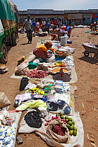Local market, village Talek, Masai Mara region, Kenya, February 2011.
