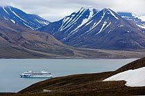 Svalbard Global Seed Vault, in landscape